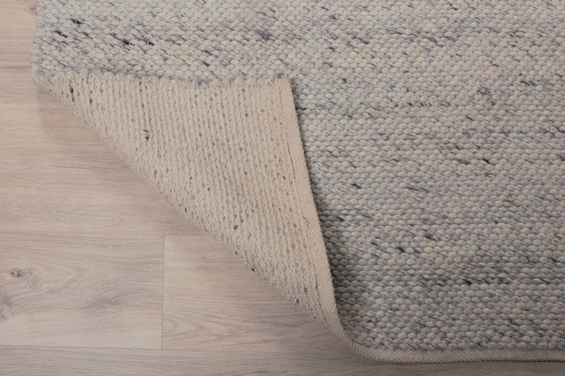 Ganga Ullmatta 200x300 - Vit/Grå - Textil & mattor - Matta - Modern matta - Ullmatta