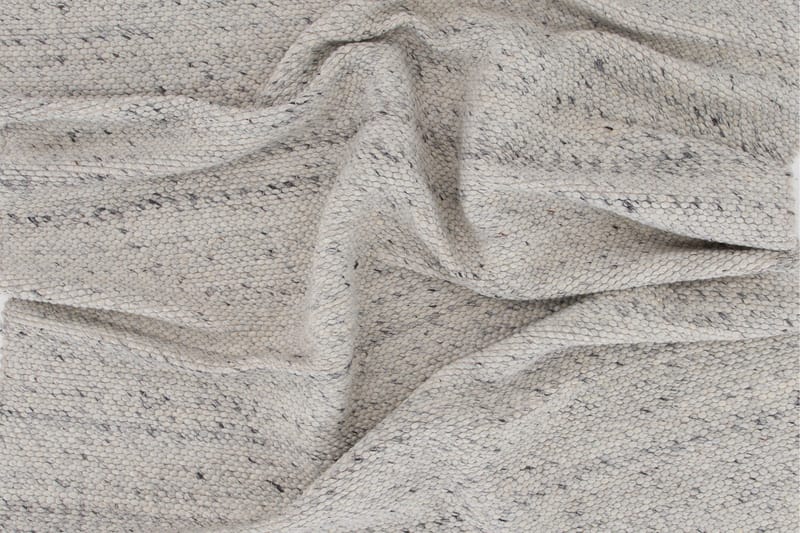 Ganga Ullmatta 200x300 - Vit/Grå - Textil & mattor - Matta - Modern matta - Ullmatta