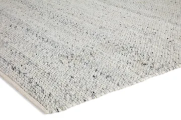 Ganga Ullmatta 200x300 - Vit/Grå - Textil & mattor - Matta - Modern matta - Ullmatta