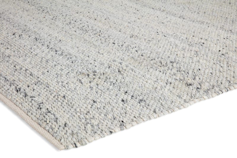 Ganga Ullmatta 200x300 - Vit/Grå - Textil & mattor - Matta - Modern matta - Ullmatta