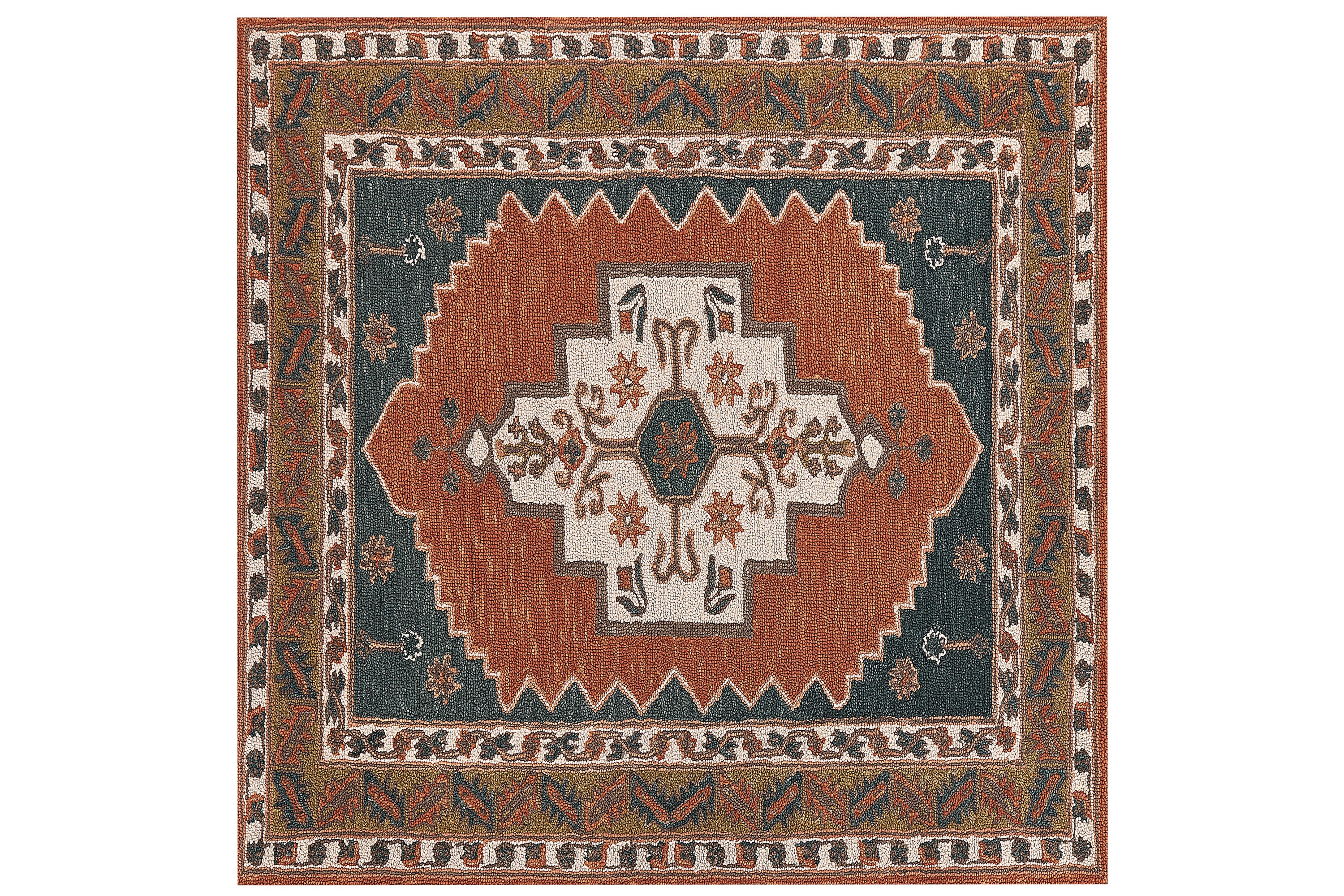 Ullmatta Gelinkaya 200x200 cm Kvadratisk Brons
