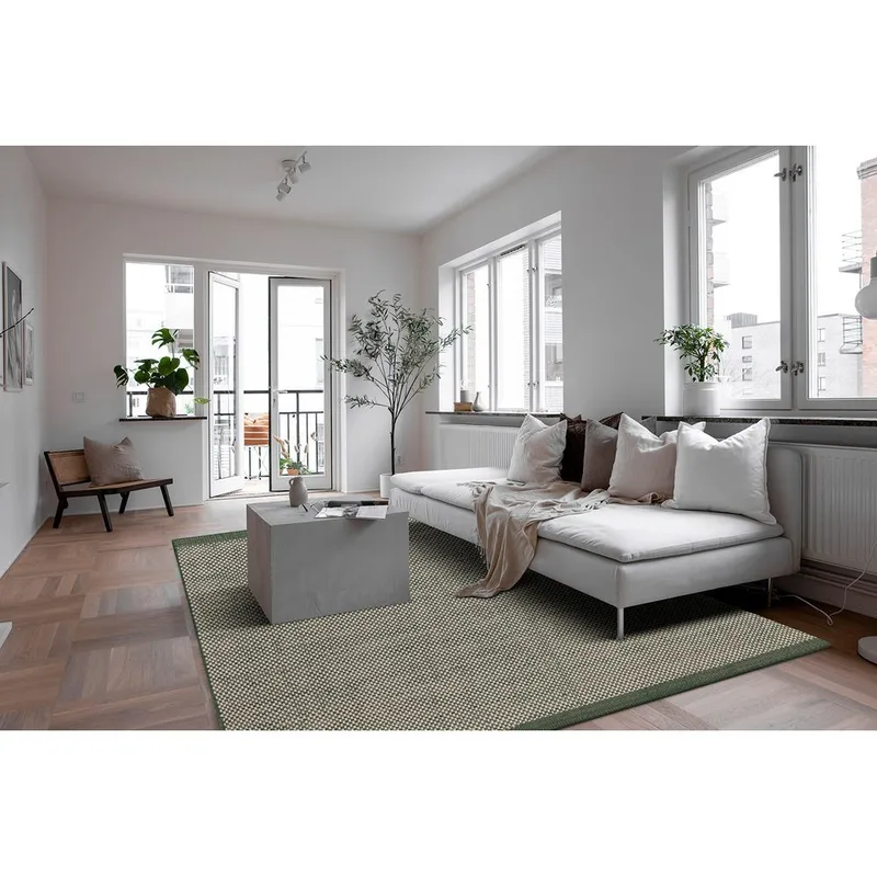 Ullmatta Gotti - 140x200 cm, Emerald Green - Textil & mattor - Matta - Modern matta - Ullmatta