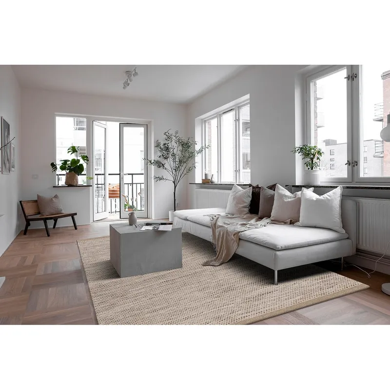 Ullmatta Gotti - 140x200 cm, Nature - Textil & mattor - Matta - Modern matta - Ullmatta