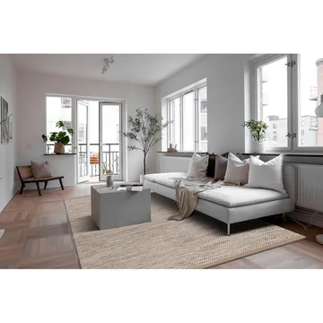 Ullmatta Gotti - 160x230 cm, Nature - Textil & mattor - Matta - Modern matta - Ullmatta