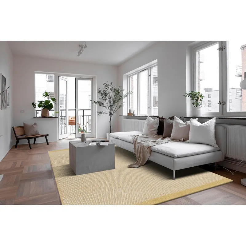 Ullmatta Gotti - 160x230 cm, Yellow - Textil & mattor - Matta - Modern matta - Ullmatta