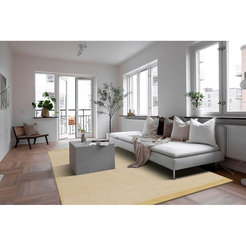 Ullmatta Gotti - 200x300 cm, Yellow - Textil & mattor - Matta - Modern matta - Ullmatta