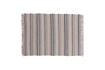 Gudha Ullmatta 170x240 cm - Beige/Blå - Textil & mattor - Matta - Modern matta - Ullmatta