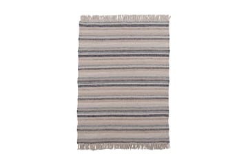 Gudha Ullmatta 200x300 cm - Beige/Blå - Textil & mattor - Matta - Modern matta - Ullmatta