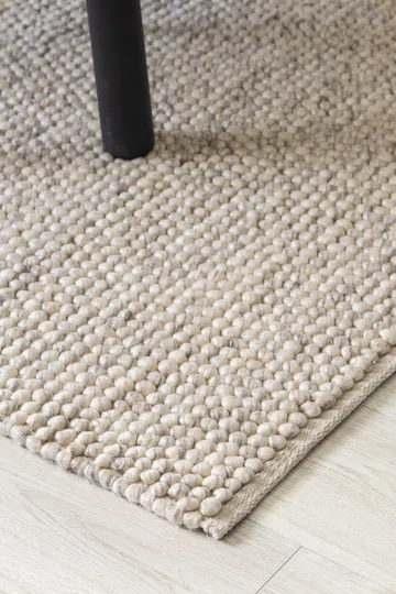 Handvävd Matta Bubble 140x200 cm - ivory melange - Textil & mattor - Matta - Modern matta - Ullmatta