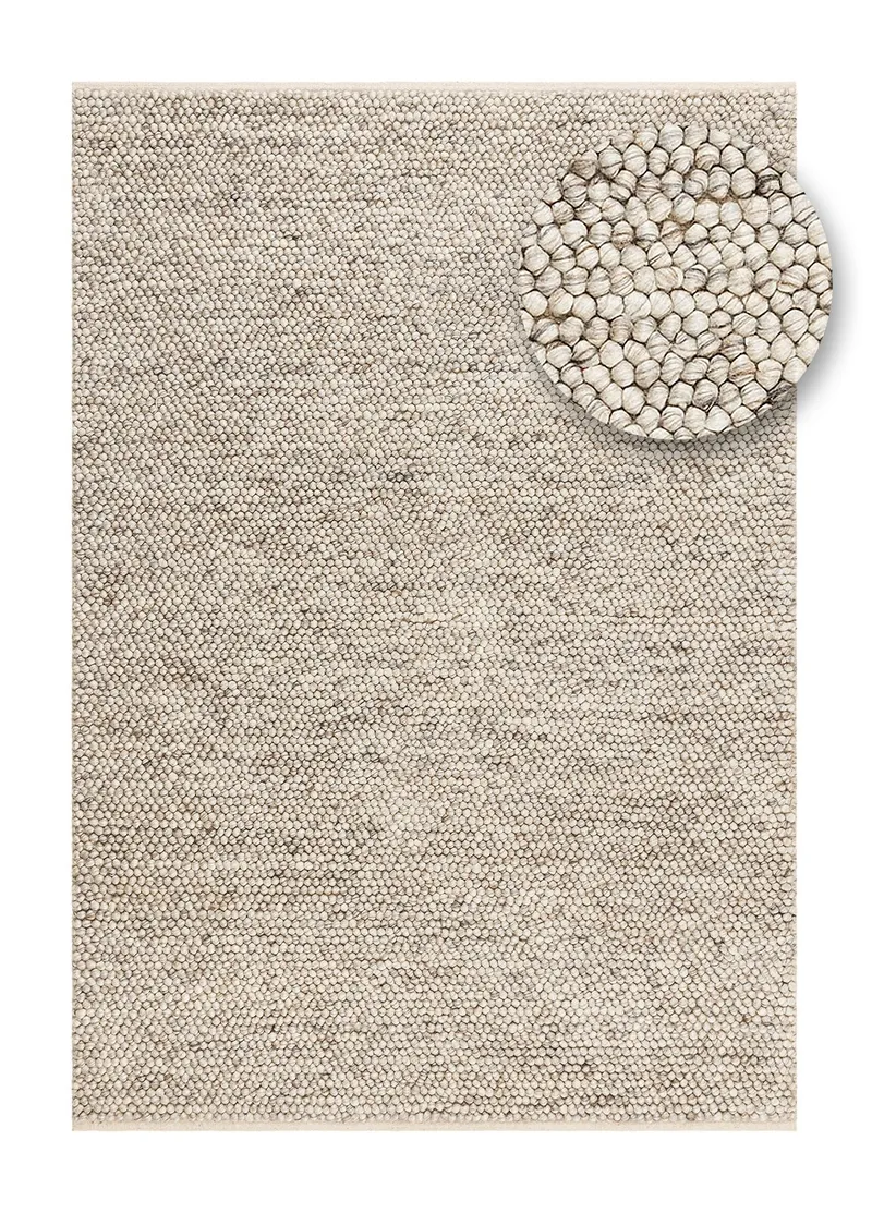 Handvävd Matta Bubble 200x300 cm - Linne - Textil & mattor - Matta - Modern matta - Ullmatta