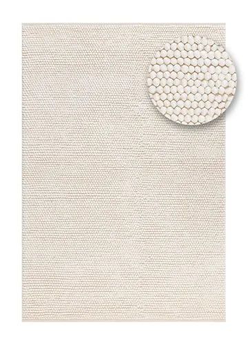 Handvävd Matta Bubble 300x400 cm - Creme - Textil & mattor - Matta - Modern matta - Ullmatta