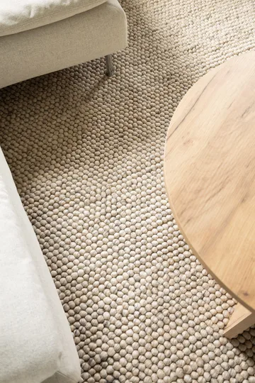 Handvävd Matta Bubble 300x400 cm - Sand - Textil & mattor - Matta - Modern matta - Ullmatta