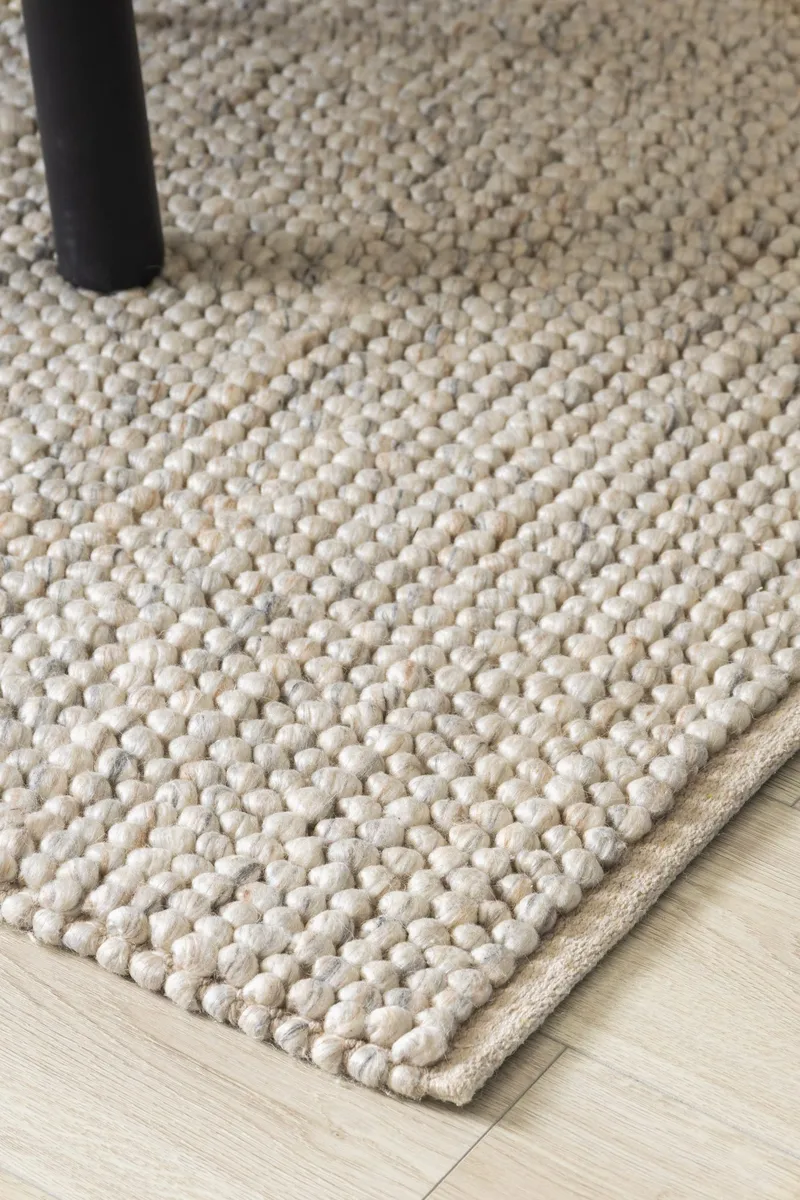 Handvävd Matta Bubble 300x400 cm - Sand - Textil & mattor - Matta - Modern matta - Ullmatta