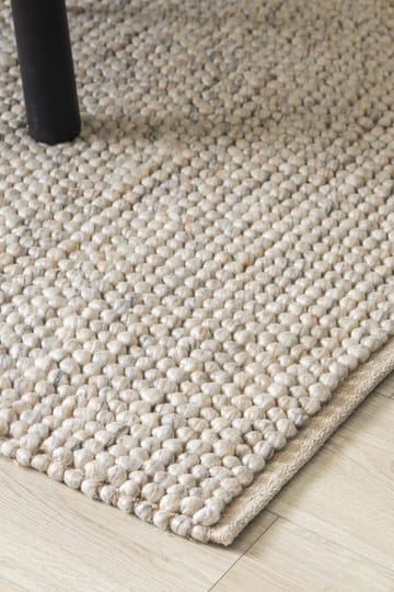 Handvävd Matta Bubble 75x150 cm - Sand - Textil & mattor - Matta - Modern matta - Ullmatta
