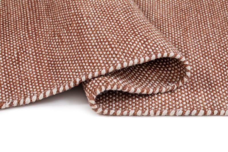 Handvävd Matta Sandhamn 75x230 cm - Terracotta - Textil & mattor - Matta - Modern matta - Ullmatta