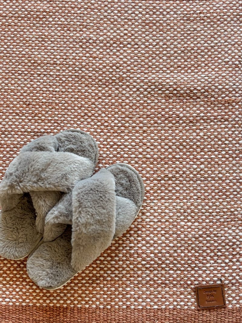 Handvävd Matta Sandhamn 75x230 cm - Terracotta - Textil & mattor - Matta - Modern matta - Ullmatta
