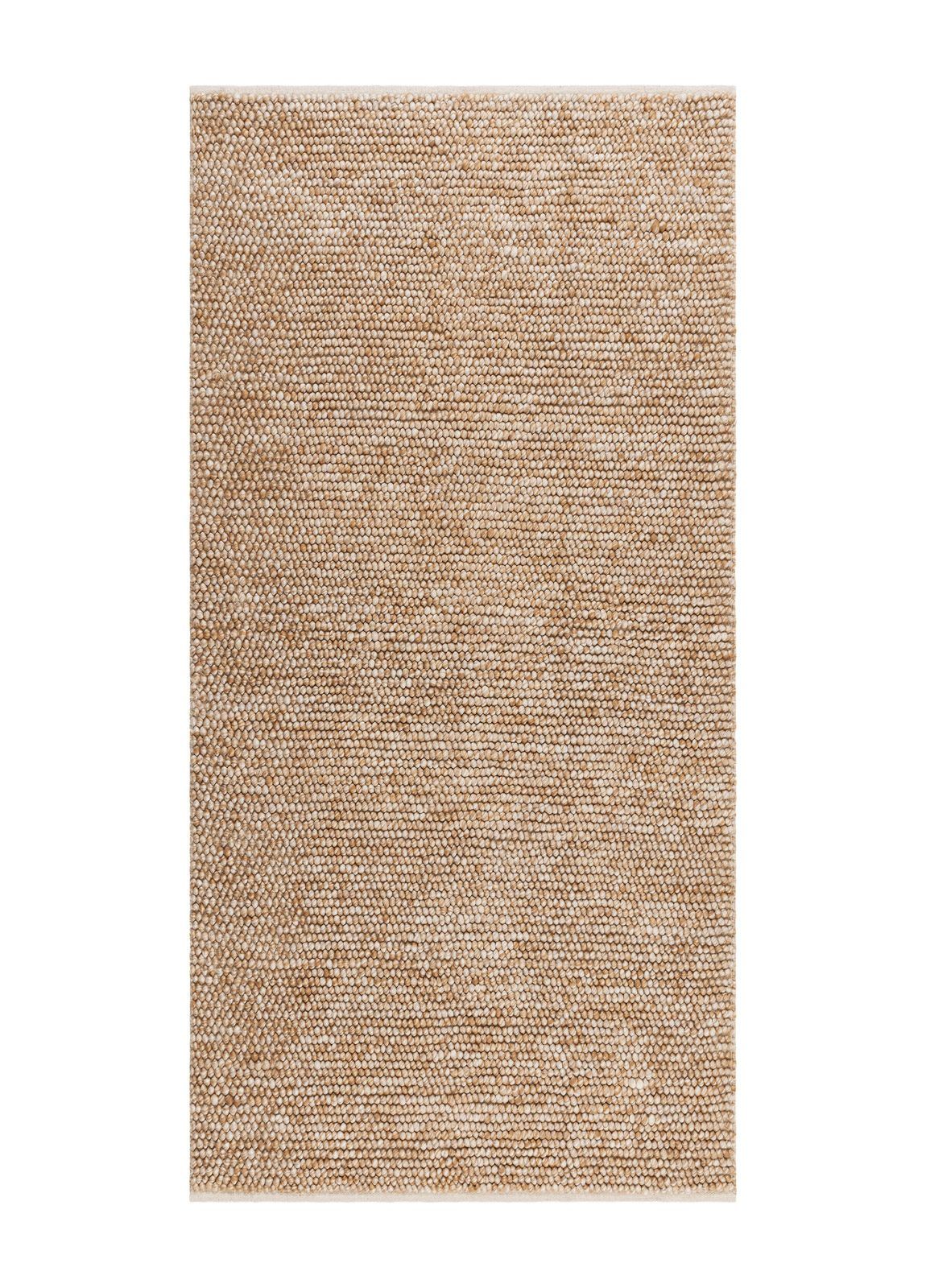 Handvävd Matta Bubble 75x150 cm - Karamell