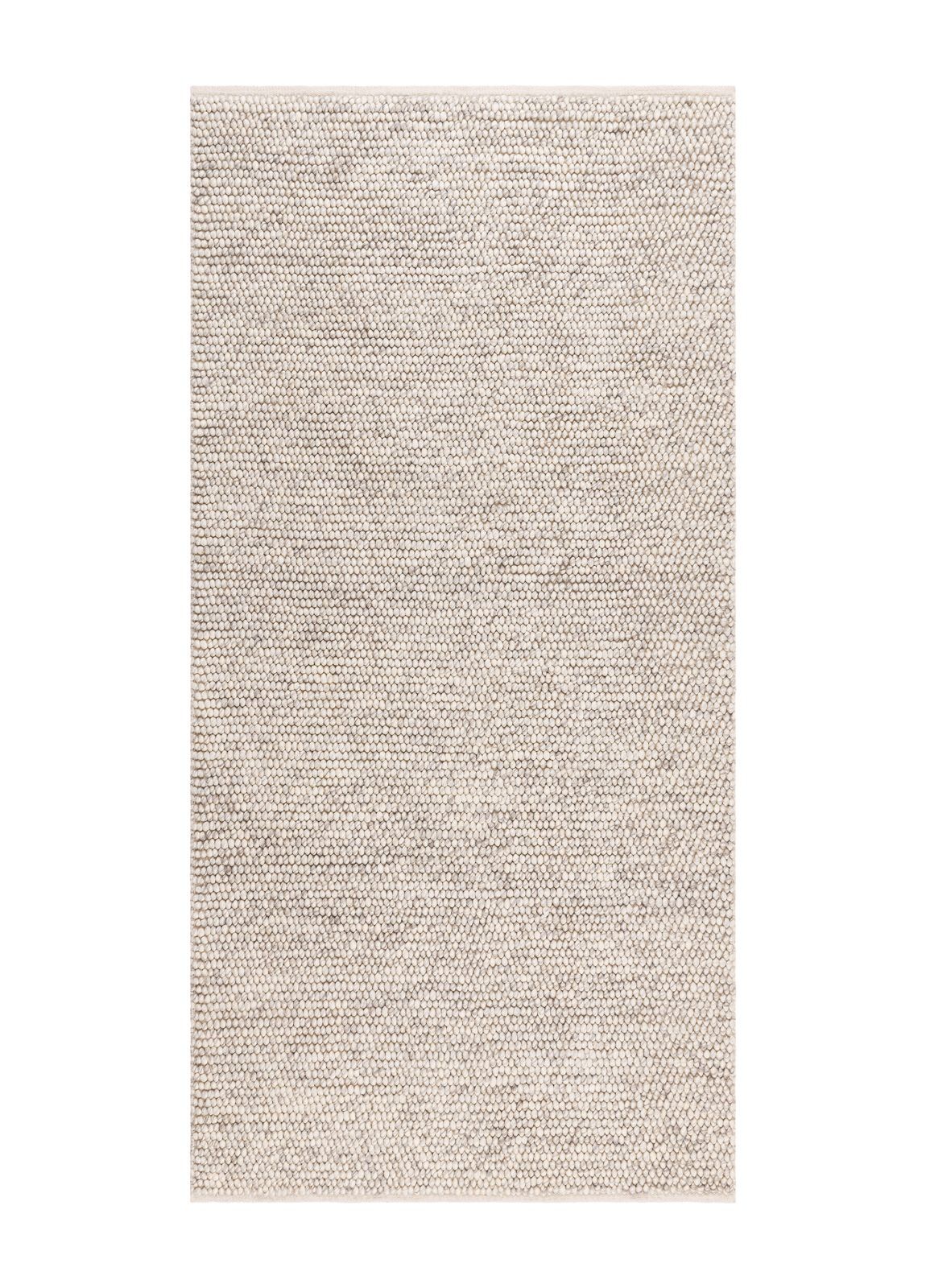 Handvävd Matta Bubble 75x230 cm - IvoryMelange