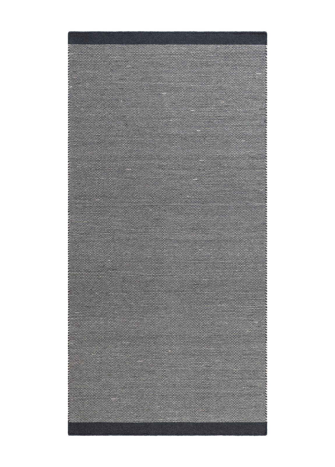 Handvävd Matta Sandhamn 75x230 cm - Indigoblå
