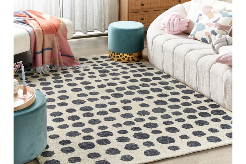 Ullmatta Havran 140x200 cm - Beige - Textil & mattor - Matta - Modern matta - Ullmatta