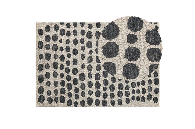 Ullmatta Havran 140x200 cm - Beige - Textil & mattor - Matta - Modern matta - Ullmatta