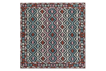Ullmatta Haymana 200x200 cm Kvadratisk - Blå - Textil & mattor - Matta - Modern matta - Ullmatta