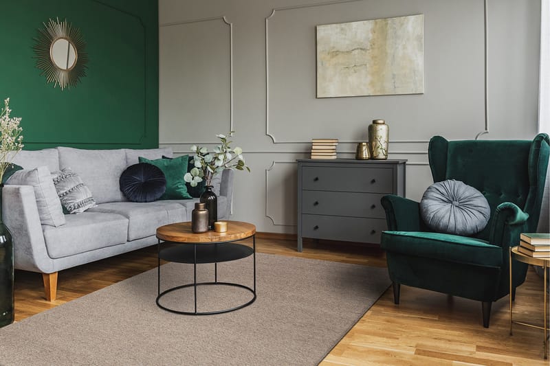 Skagen Ullmatta 200x300 cm - Linne - Textil & mattor - Matta - Modern matta - Ullmatta