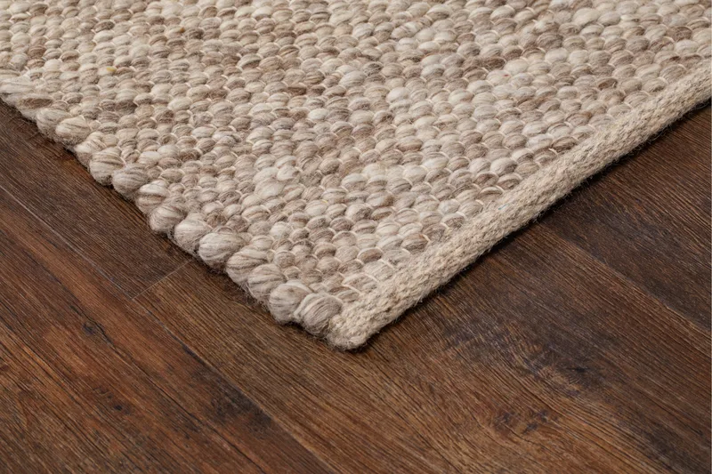 Skagen Ullmatta 75x150 cm - Linne - Textil & mattor - Matta - Modern matta - Ullmatta