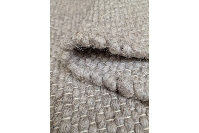 Skagen Ullmatta Rund 160 cm - Linne - Textil & mattor - Matta - Modern matta - Ullmatta