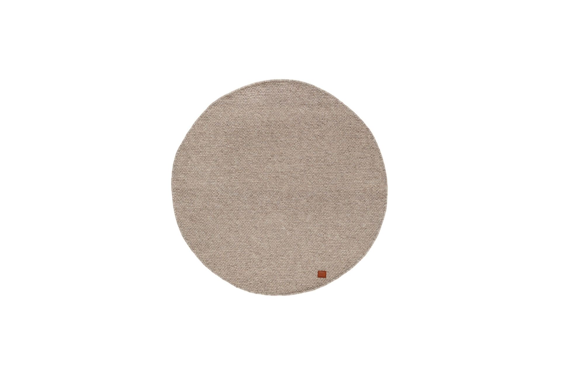 Skagen Ullmatta Rund 160 cm - Linne