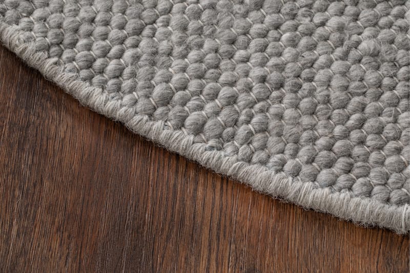 Skagen Ullmatta Rund 160 cm - Silver - Textil & mattor - Matta - Modern matta - Ullmatta