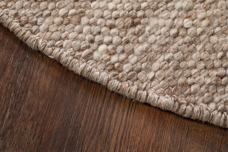 Skagen Ullmatta Rund 200 cm - Linne - Textil & mattor - Matta - Modern matta - Ullmatta