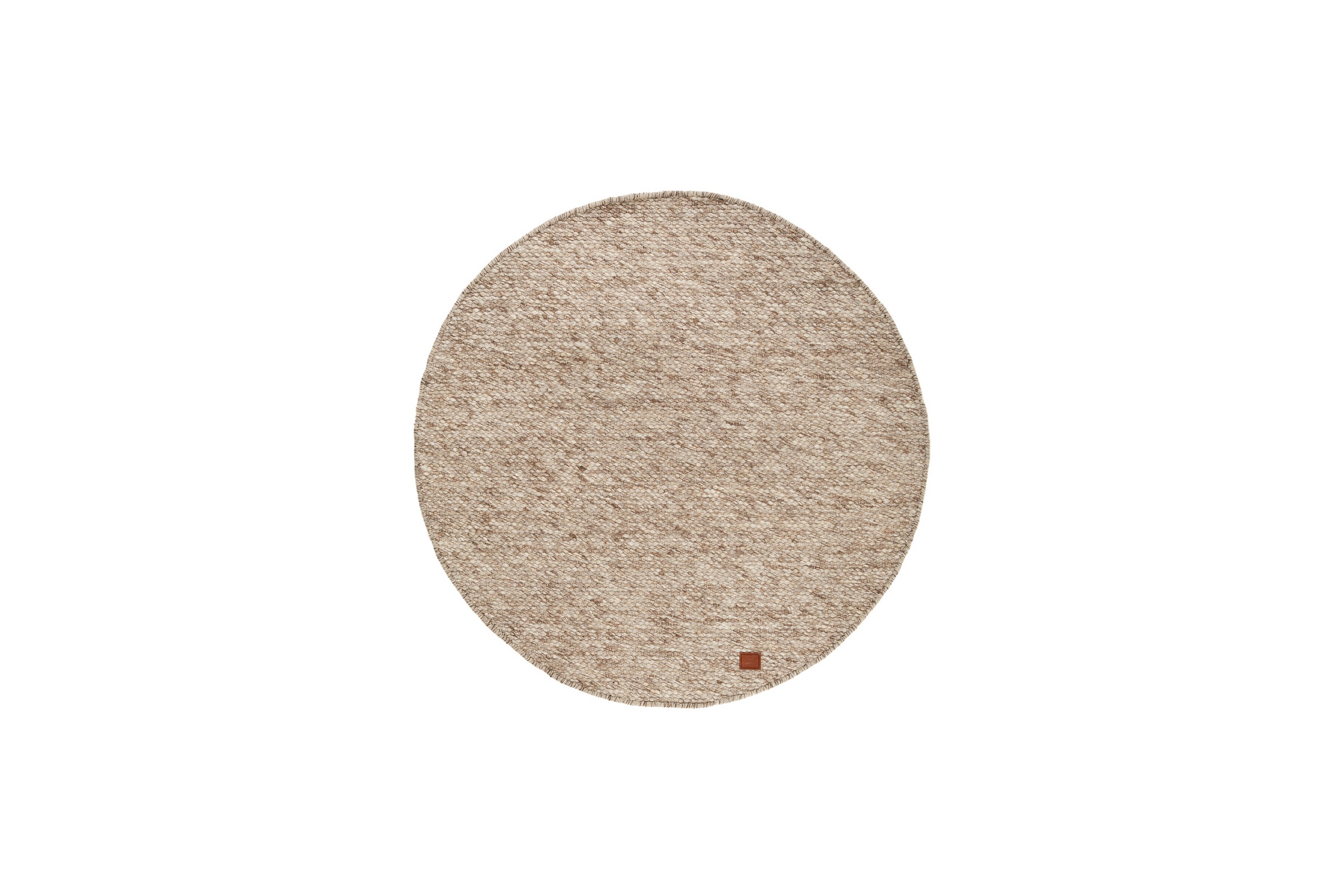 skagen ullmatta rund 240 cm - linne