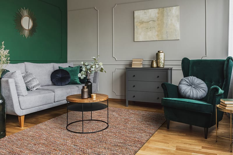 Torekov Ullmatta 200x300 cm - Flerfärgad - Textil & mattor - Matta - Modern matta - Ullmatta