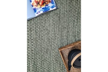 Torekov Ullmatta 75x230 cm - Grön - Textil & mattor - Matta - Modern matta - Ullmatta