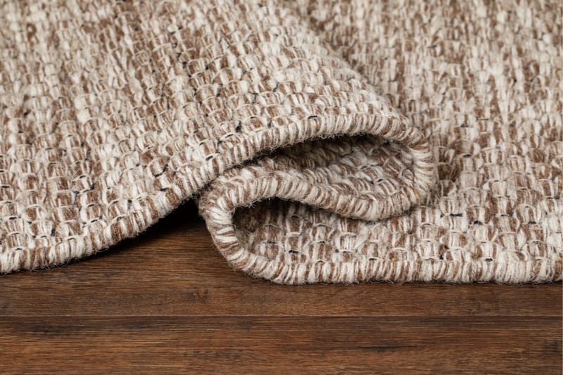 Torekov Ullmatta 75x230 cm - Nougat - Textil & mattor - Matta - Modern matta - Ullmatta