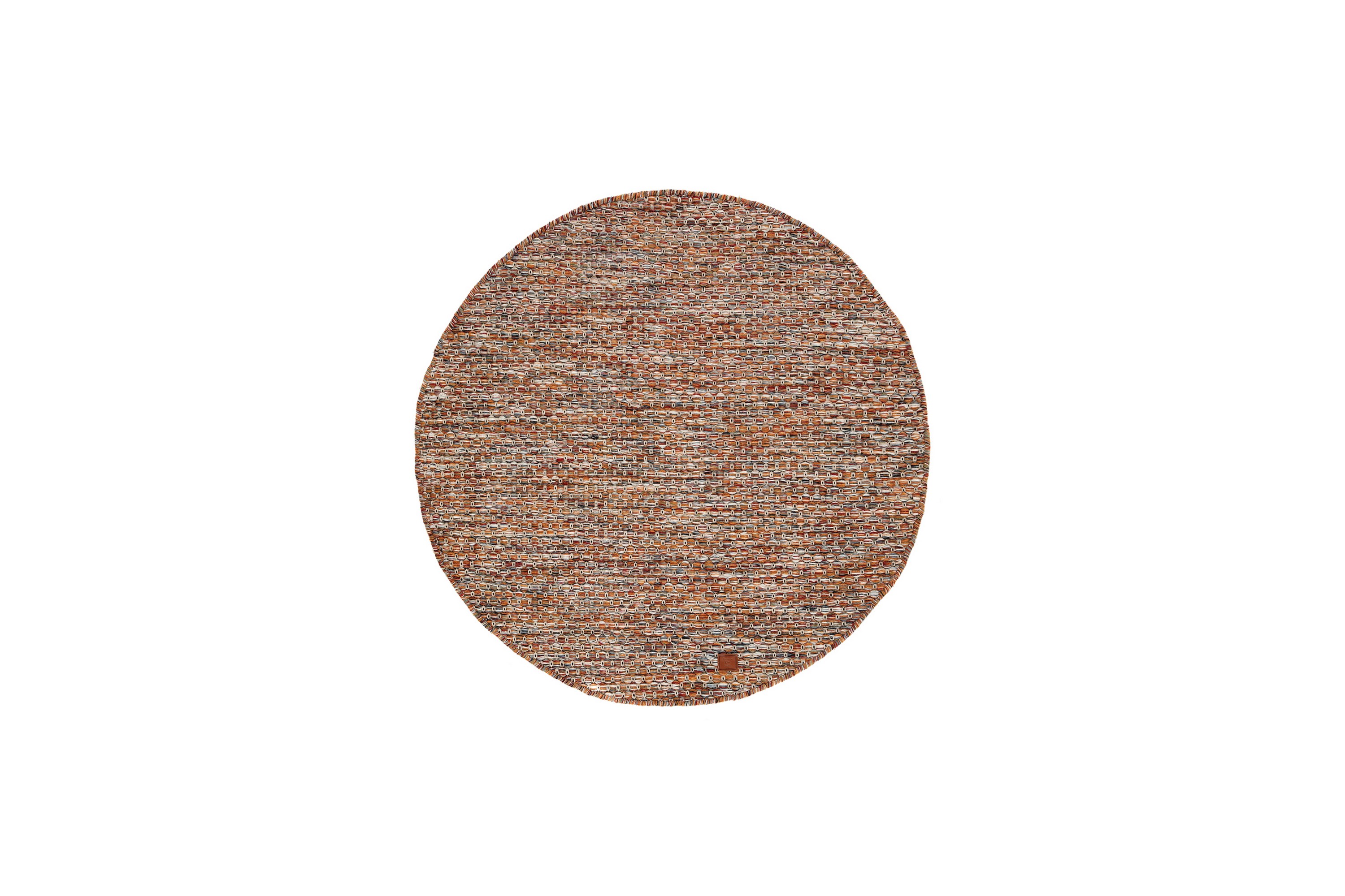 torekov ullmatta rund 200 cm - flerfärgad