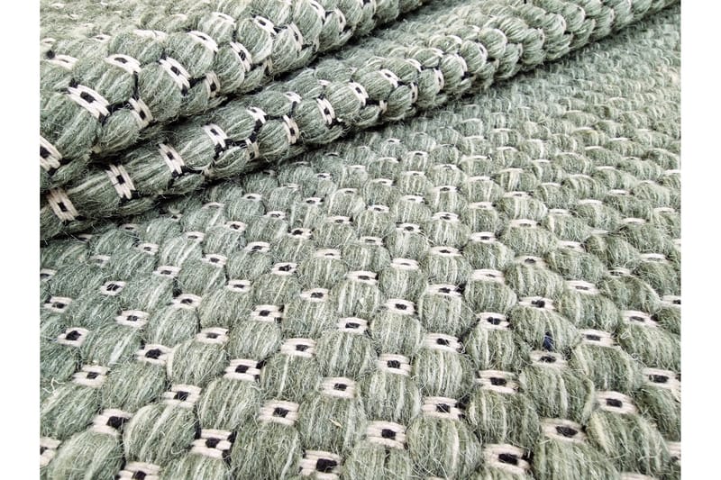 Torekov Ullmatta Rund 200 cm - Grön - Textil & mattor - Matta - Modern matta - Ullmatta