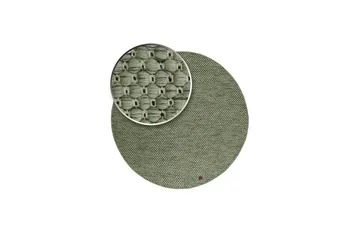 Torekov Ullmatta Rund 200 cm - Grön - Textil & mattor - Matta - Modern matta - Ullmatta