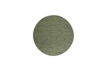 Torekov Ullmatta Rund 200 cm - Grön - Textil & mattor - Matta - Modern matta - Ullmatta