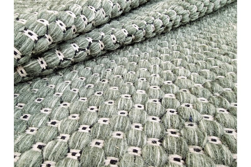 Torekov Ullmatta Rund 240 cm - Grön - Textil & mattor - Matta - Modern matta - Ullmatta
