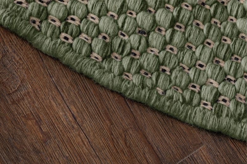Torekov Ullmatta Rund 240 cm - Grön - Textil & mattor - Matta - Modern matta - Ullmatta