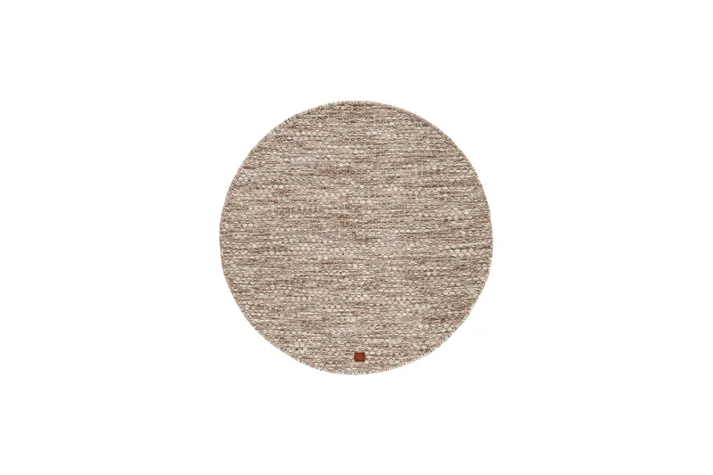 Torekov Ullmatta Rund 240 cm - Nougat - Textil & mattor - Matta - Modern matta - Ullmatta