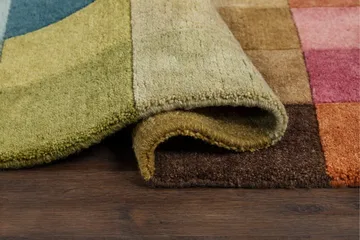 Insignia Ullmatta 140x200 cm - Flerfärgad - Textil & mattor - Matta - Modern matta - Ullmatta