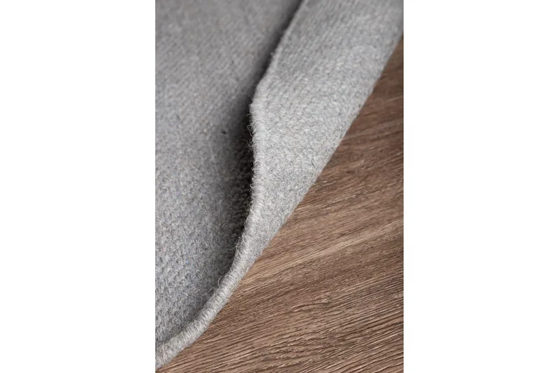 Jaipur Ullmatta Rund 200 cm - Ljusgrå - Textil & mattor - Matta - Modern matta - Ullmatta