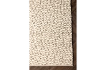 Jajru Ullmatta Rektangulär 250x350 cm - Vit - Textil & mattor - Matta - Modern matta - Ullmatta