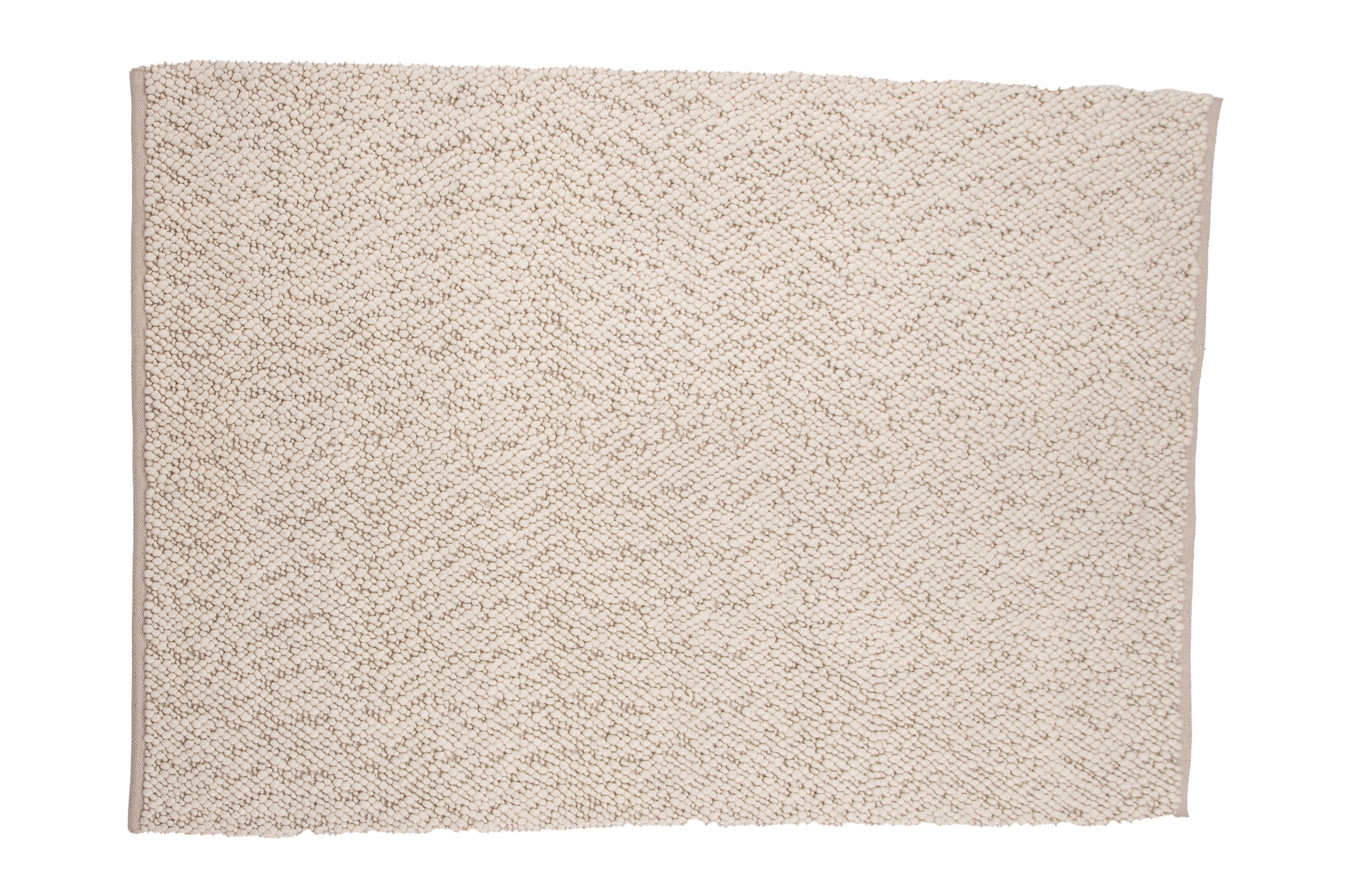 Jajru Ullmatta Rektangulär 200x300 cm Vit