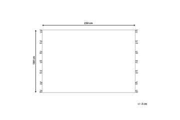 Ullmatta Kasakh 160x230 cm - Blå - Textil & mattor - Matta - Modern matta - Ullmatta