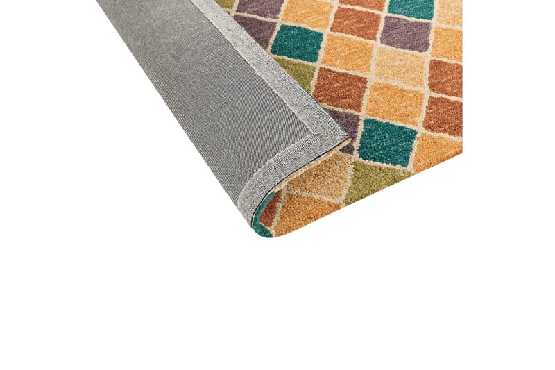 Ullmatta Keskin 200x200 cm Kvadratisk - Beige - Textil & mattor - Matta - Modern matta - Ullmatta