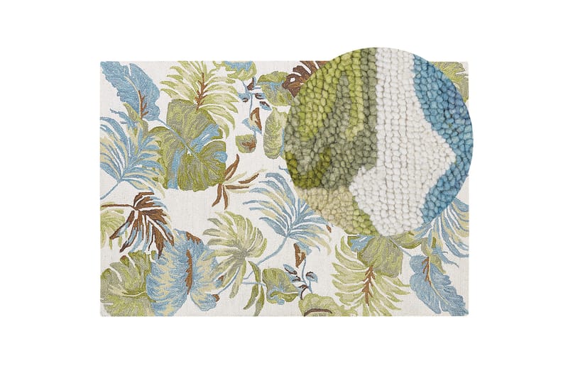 Ullmatta Kinik 160x230 cm - Beige - Textil & mattor - Matta - Modern matta - Ullmatta
